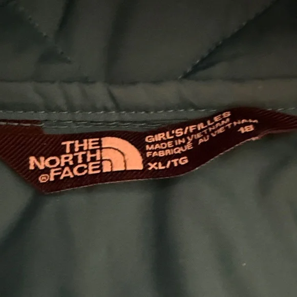 The North Face Kids Teal Puffer Jacket